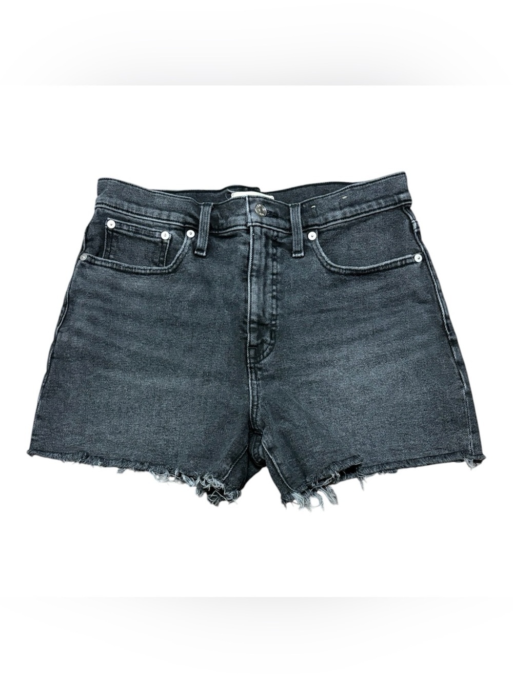Madewell High Rise Cotton Blend Denim Jean Shorts Size 28